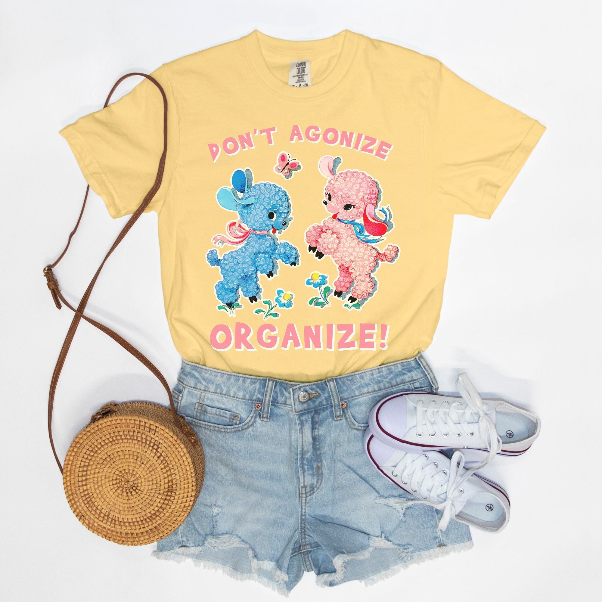 Don't Agonize Organize Graphic Tee - UntamedEgo LLC.