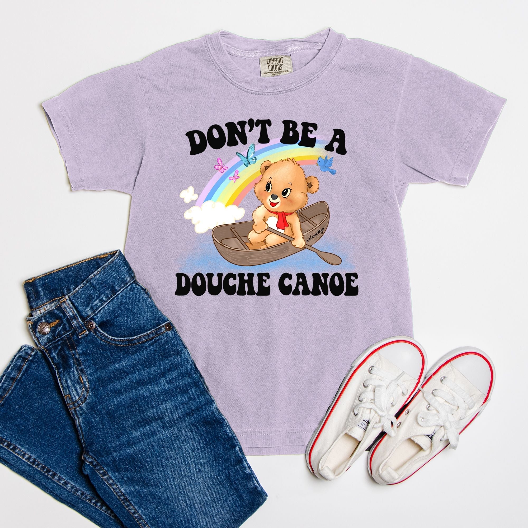 Don't Be A Douche Canoe Youth Tee - UntamedEgo LLC.