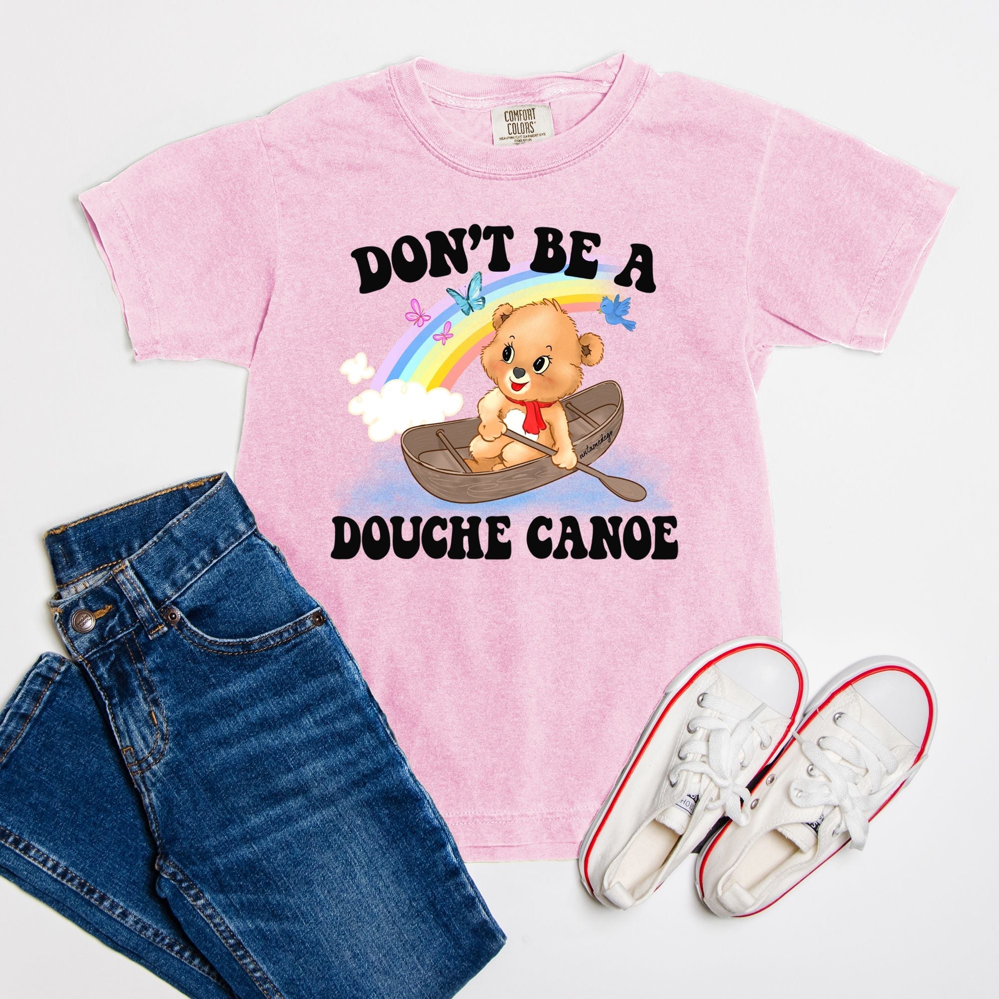 Don't Be A Douche Canoe Youth Tee - UntamedEgo LLC.