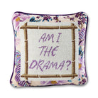Drama Needlepoint Pillow - UntamedEgo LLC.
