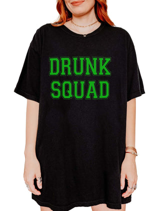 Drunk Squad Unisex Saint Patrick's Day Tee