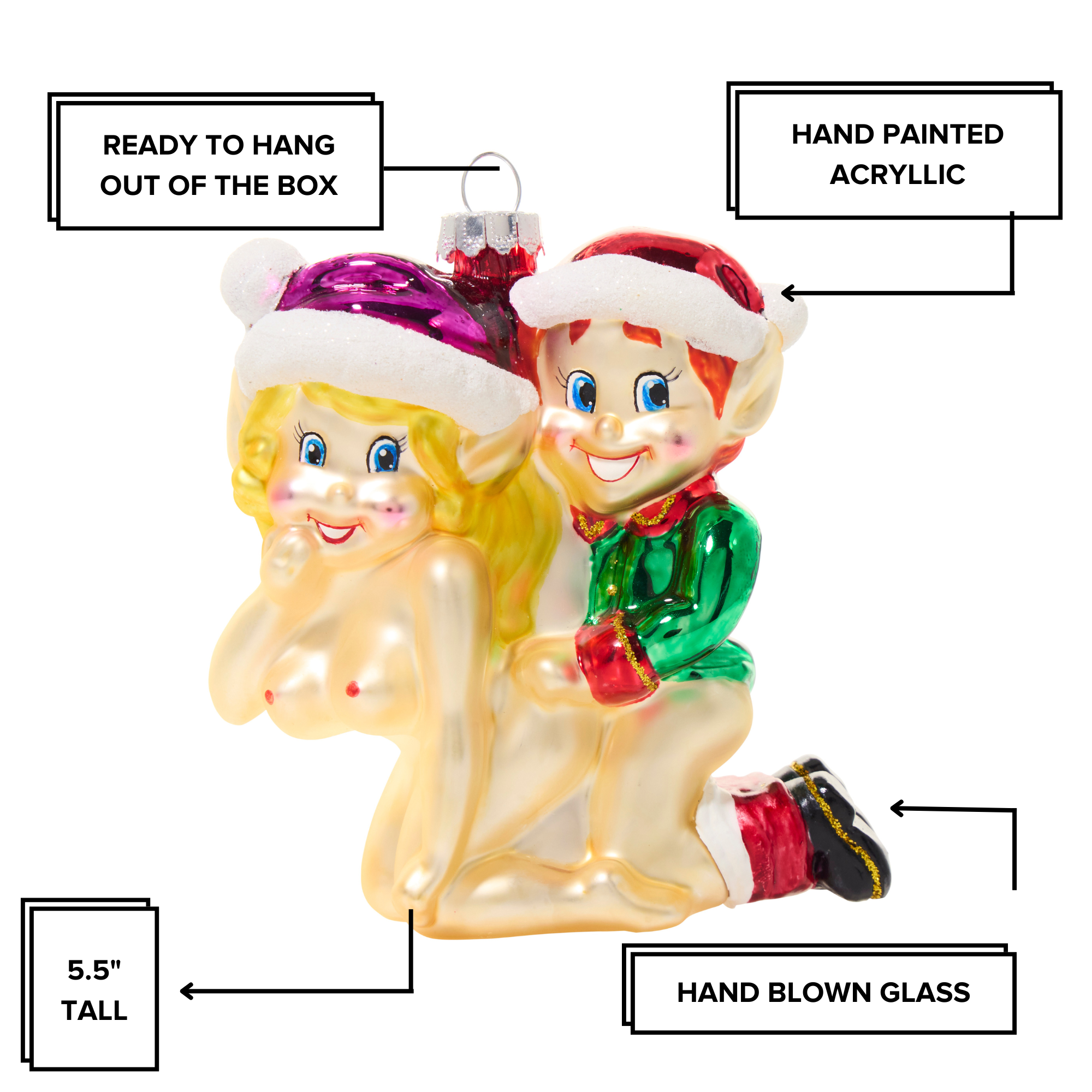 Elfy Style Ornament - UntamedEgo LLC.
