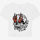 Everything's Fine Graphic Baby Tee - UntamedEgo LLC.