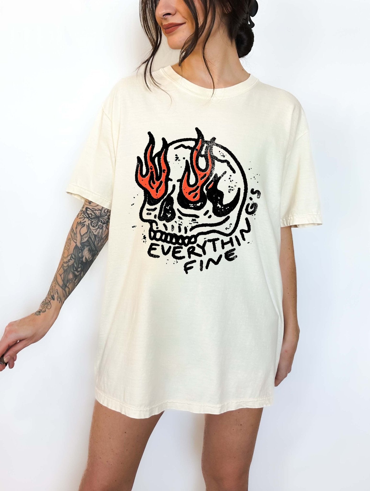 Everything's Fine Tee - UntamedEgo LLC.