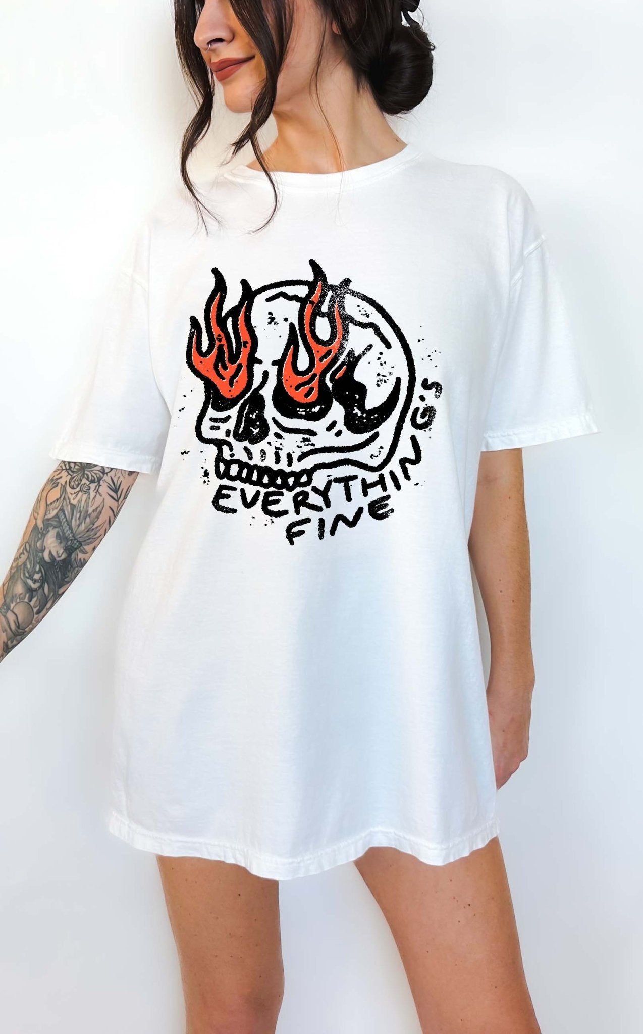 Everything's Fine Tee - UntamedEgo LLC.