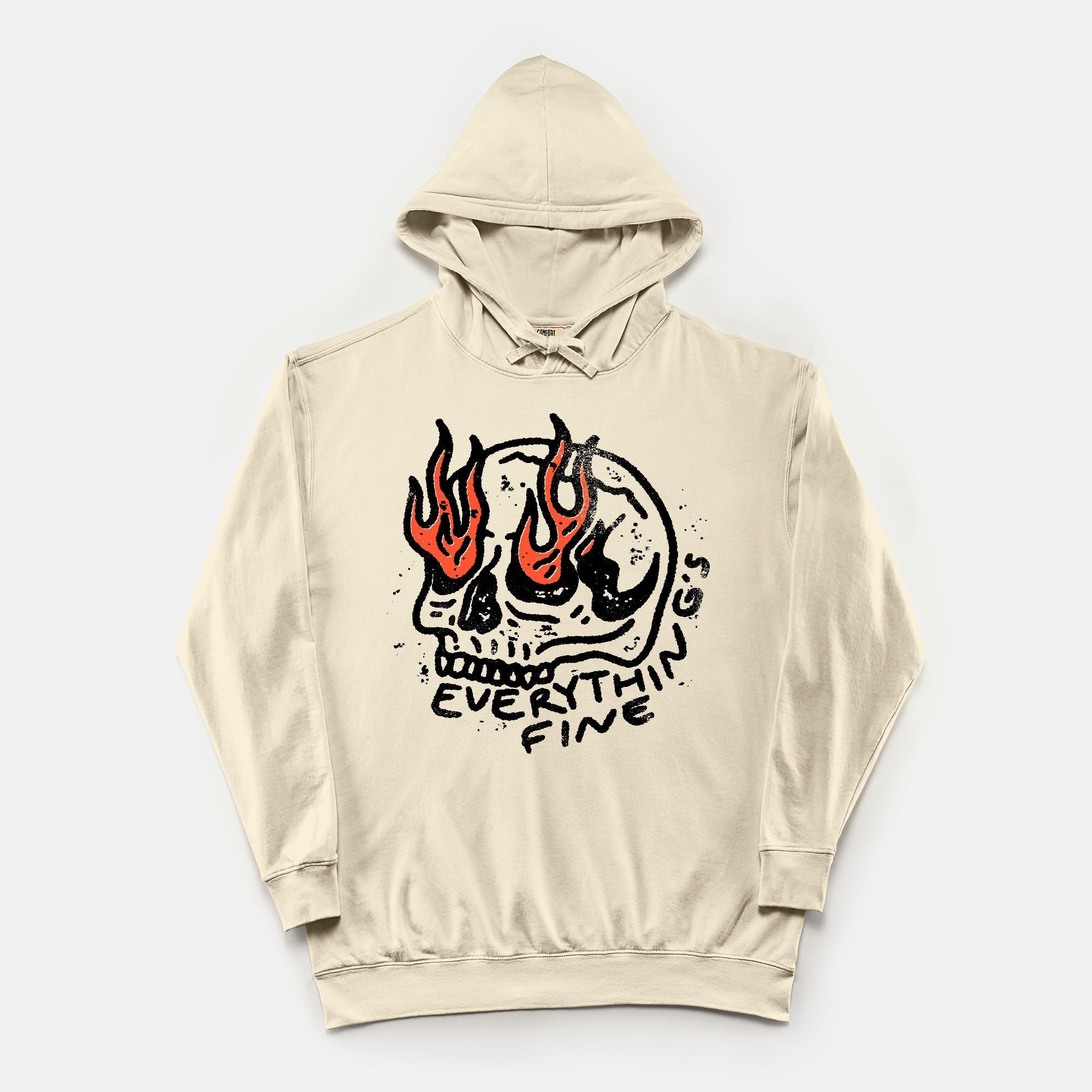 Everything's Fine Vintage Hoodie - UntamedEgo LLC.