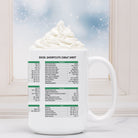 Excel Shortcuts Cheat Sheet 15 oz. Mug - UntamedEgo LLC.