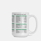 Excel Shortcuts Cheat Sheet 15 oz. Mug - UntamedEgo LLC.