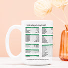 Excel Shortcuts Cheat Sheet 15 oz. Mug - UntamedEgo LLC.