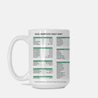 Excel Shortcuts Cheat Sheet 15 oz. Mug - UntamedEgo LLC.