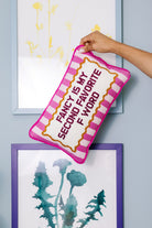 Fancy Needlepoint Pillow - UntamedEgo LLC.