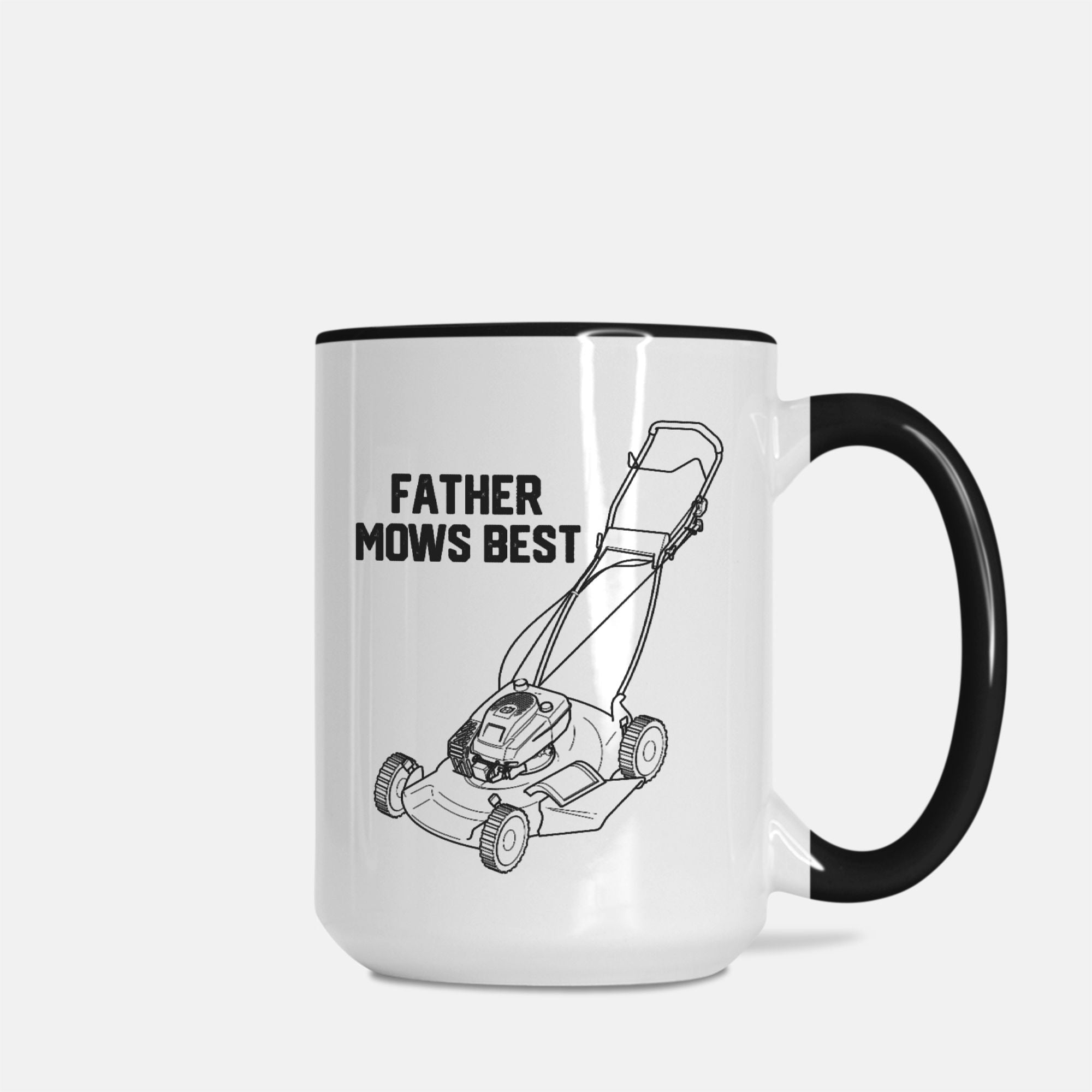 Father Mows Best 15oz. Mug - UntamedEgo LLC.