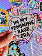 Feminine Rage Sticker Pack - UntamedEgo LLC.
