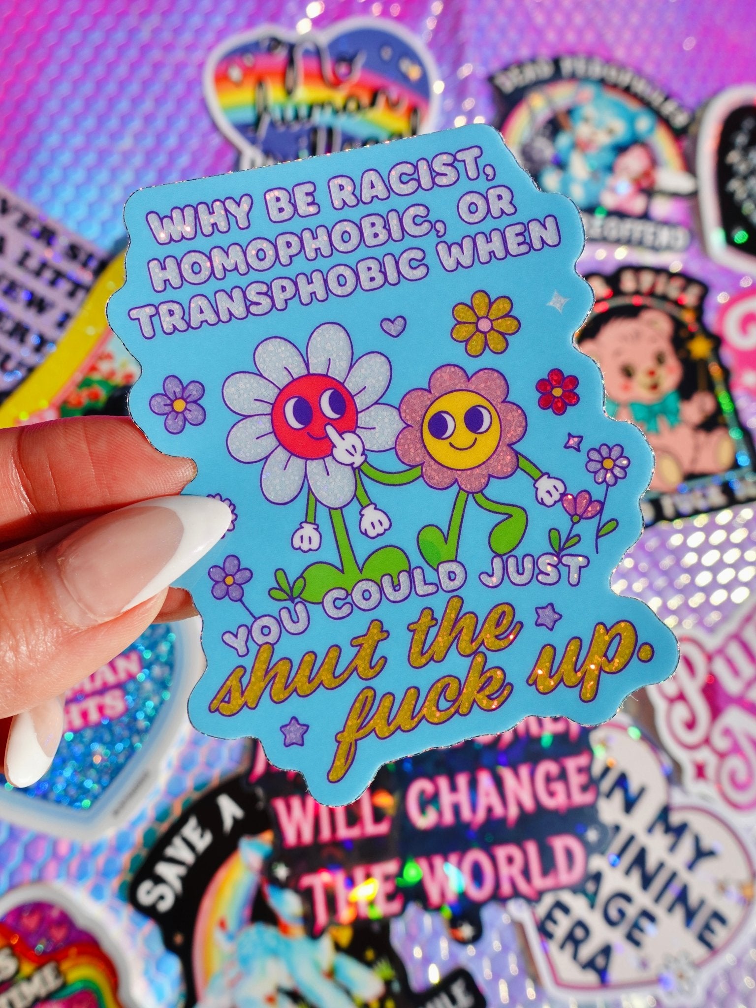 Feminine Rage Sticker Pack - UntamedEgo LLC.