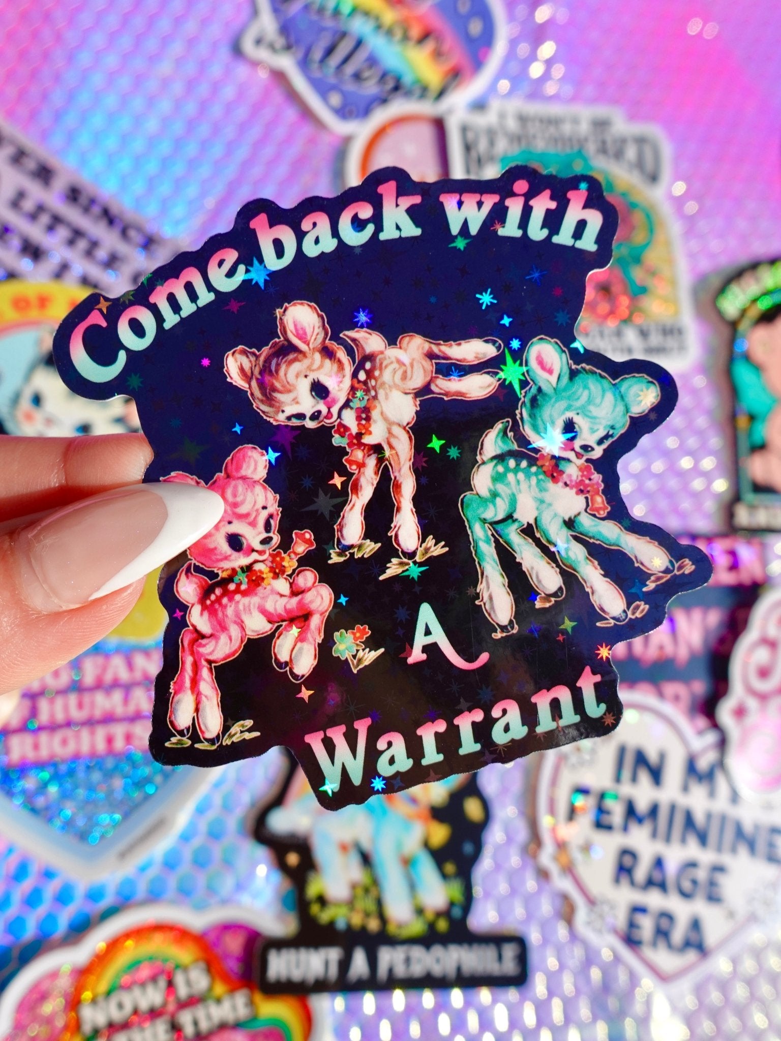 Feminine Rage Sticker Pack - UntamedEgo LLC.