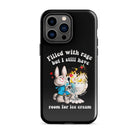 Filled With Rage But I Still Have Room For Ice Cream Tough Case for iPhone® - UntamedEgo LLC.