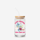 Fluff Around And Find Out Glass Can 16oz - UntamedEgo LLC.