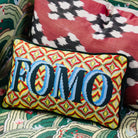 FOMO Needlepoint Pillow - UntamedEgo LLC.