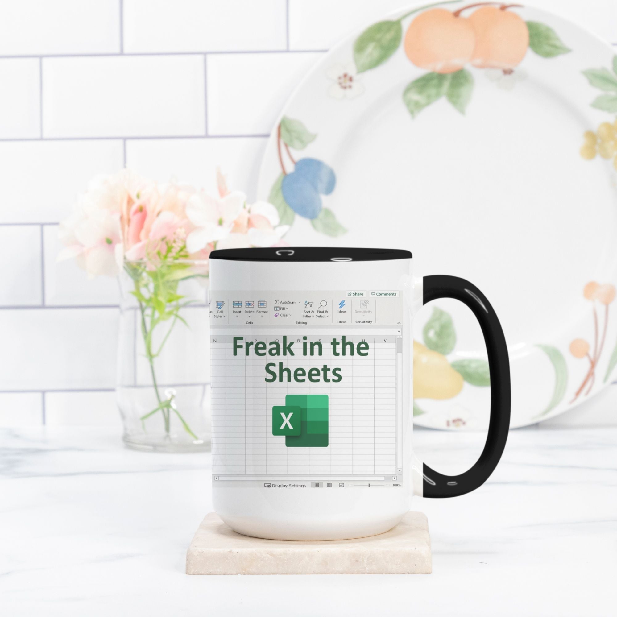 Freak In The Sheets Accent Mug - UntamedEgo LLC.