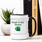 Freak In The Sheets Accent Mug - UntamedEgo LLC.