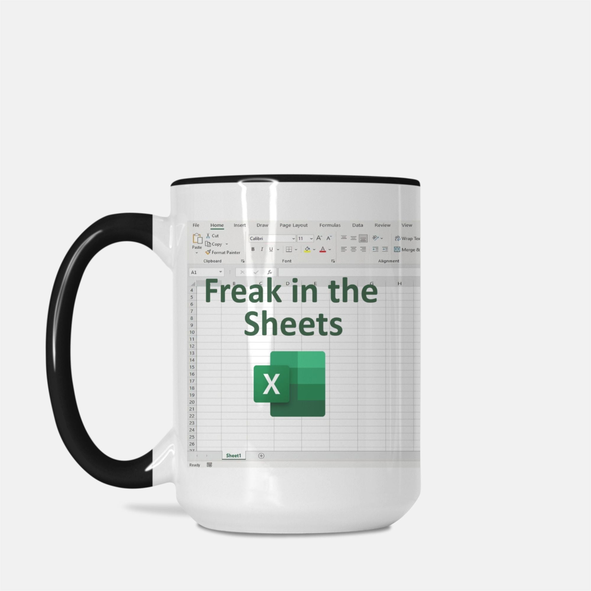 Freak In The Sheets Accent Mug - UntamedEgo LLC.
