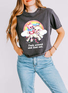 Fuck Around And Find Out Boxy Women's Tee - UntamedEgo LLC.