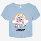Fuck Around And Find Out Graphic Baby Tee - UntamedEgo LLC.
