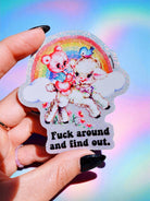 Fuck Around And Find Out Sticker - UntamedEgo LLC.