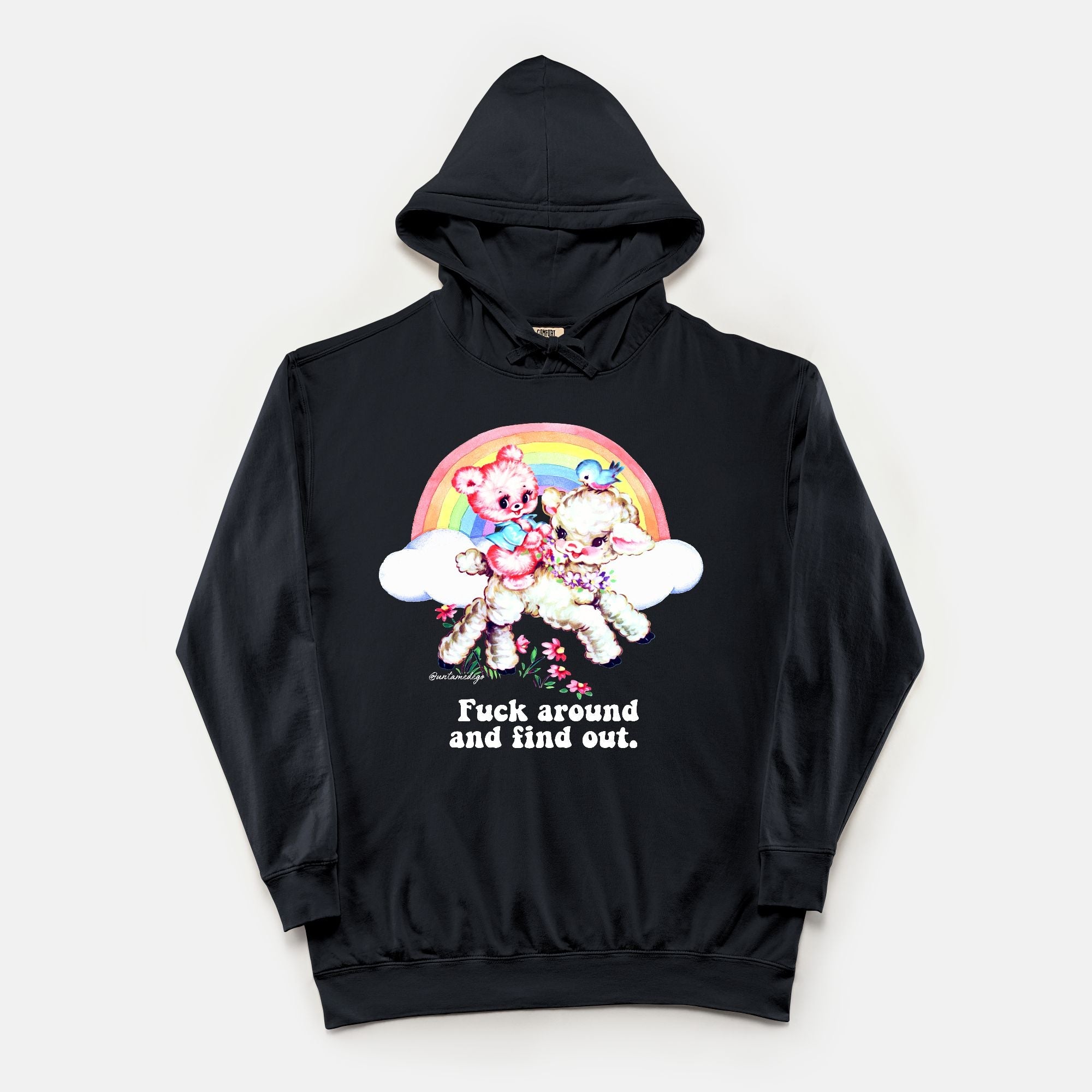 Fuck Around And Find Out Vintage Hoodie - UntamedEgo LLC.