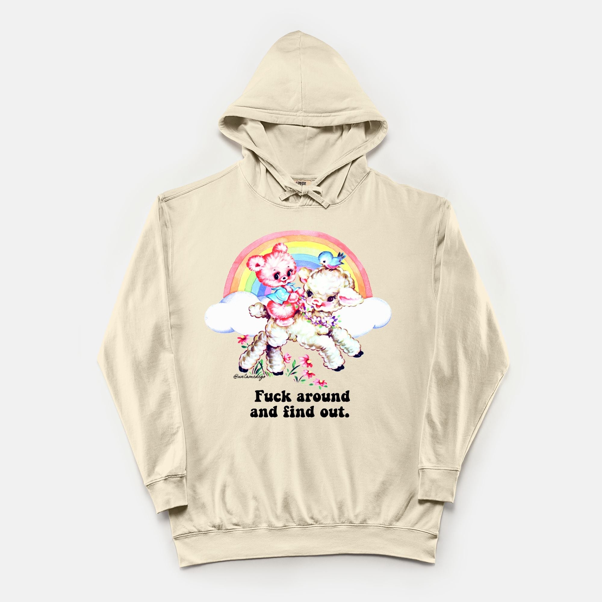 Fuck Around And Find Out Vintage Hoodie - UntamedEgo LLC.