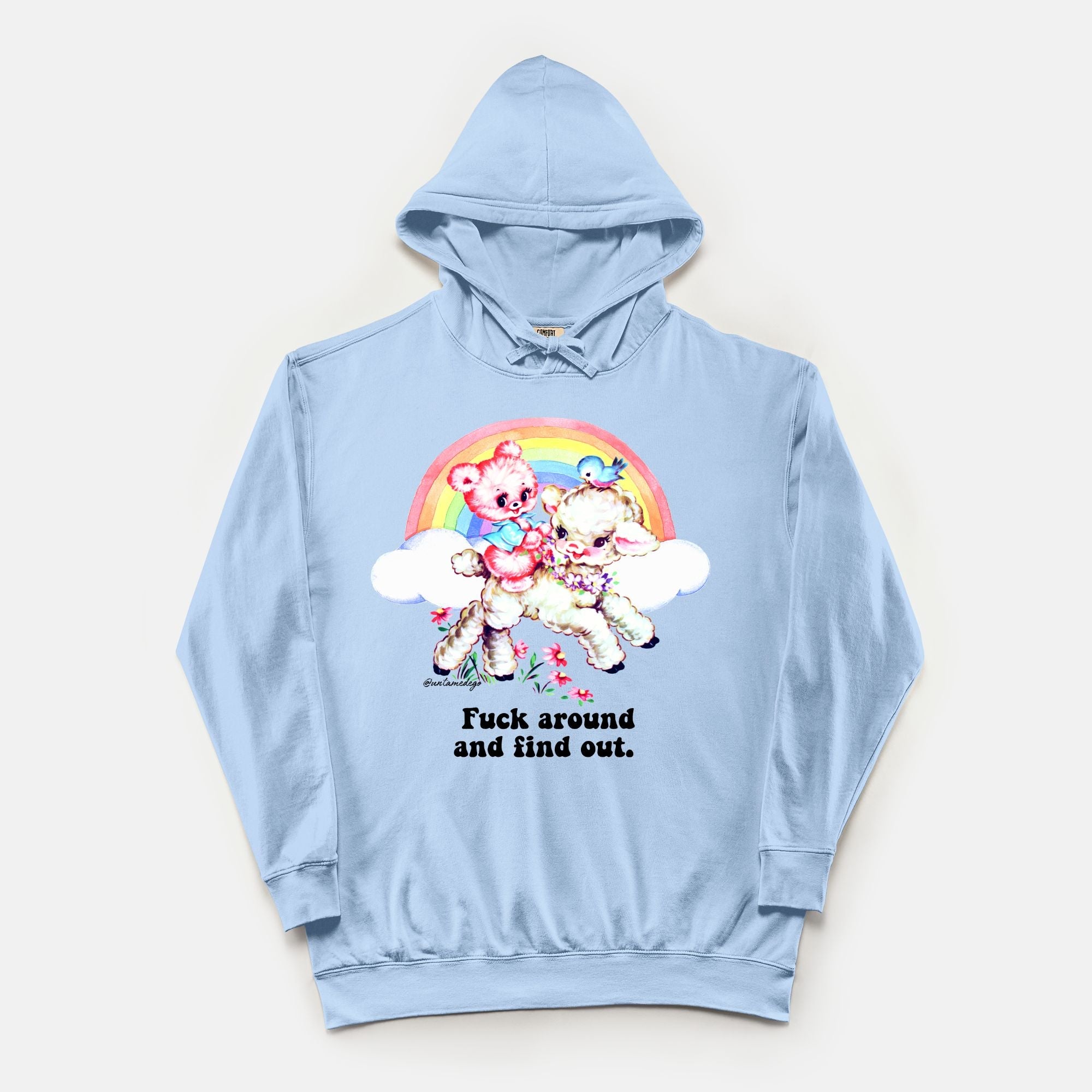 Fuck Around And Find Out Vintage Hoodie - UntamedEgo LLC.