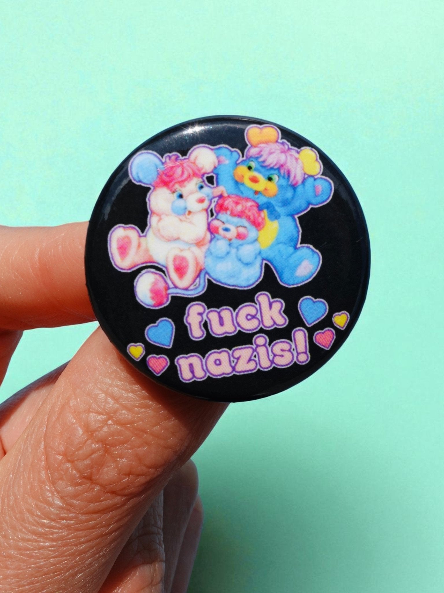 Fuck Nazis Pin - UntamedEgo LLC.