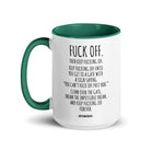 Fuck Off 15oz Mug - UntamedEgo LLC.
