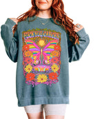 Fuck You Cancer Crew Sweatshirt - UntamedEgo LLC.