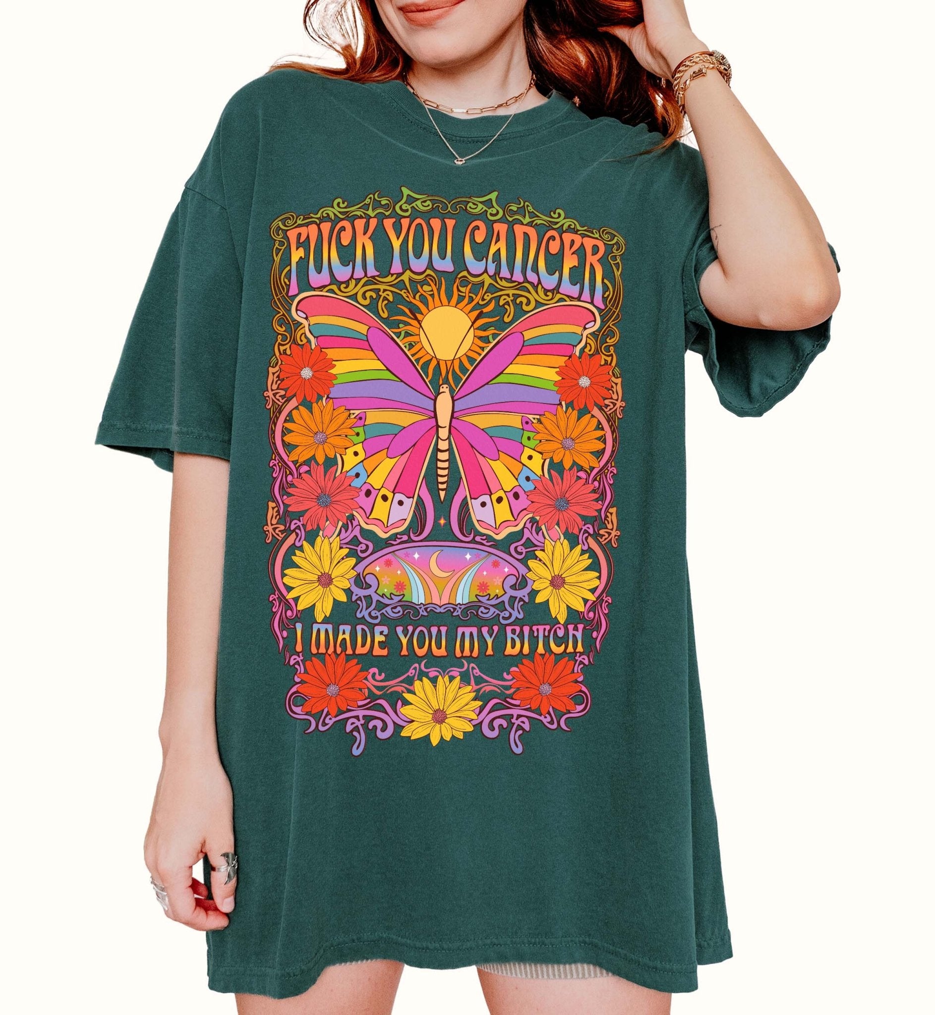 Fuck You Cancer I Made You My Bitch Tee - UntamedEgo LLC.