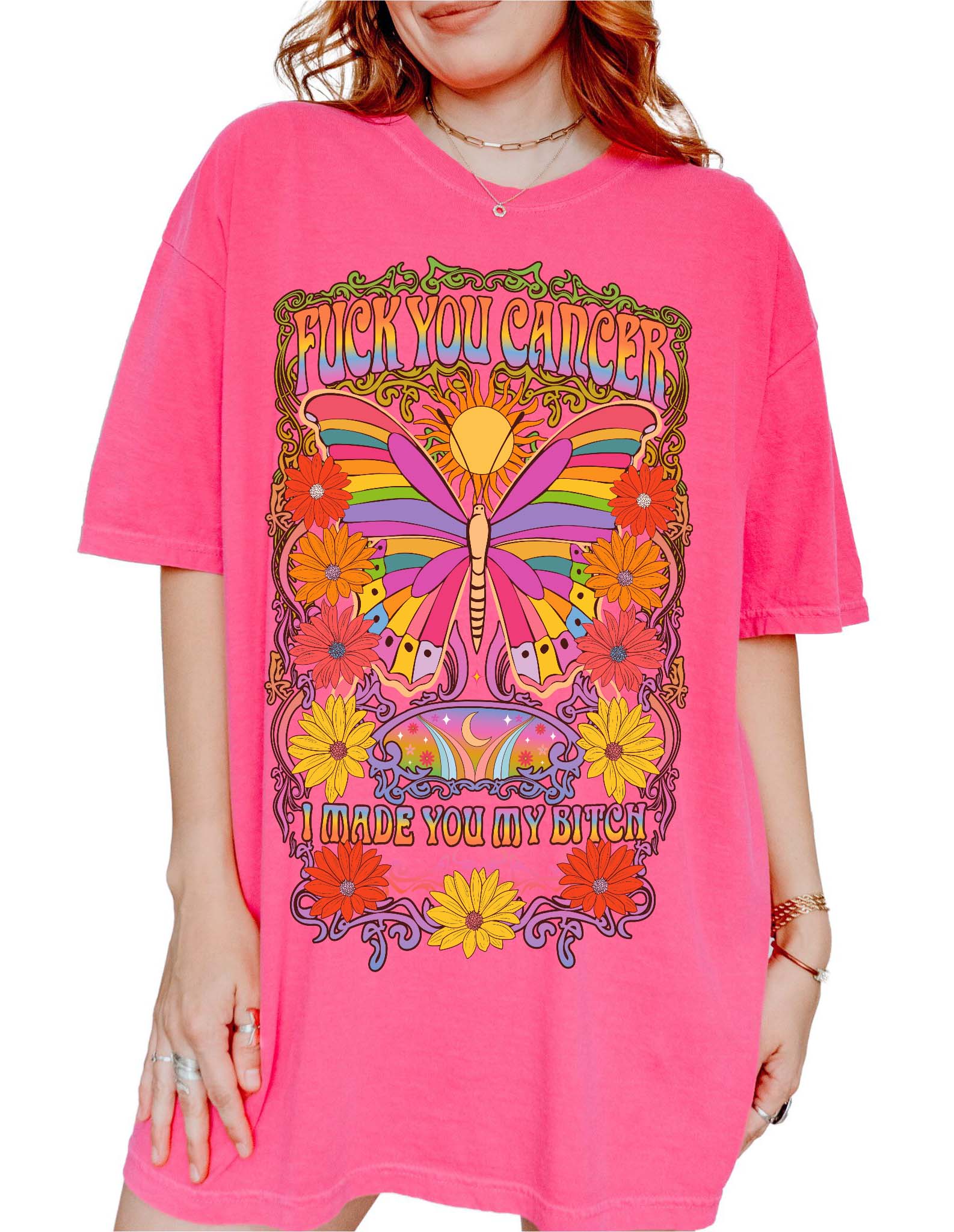 Fuck You Cancer I Made You My Bitch Tee - UntamedEgo LLC.