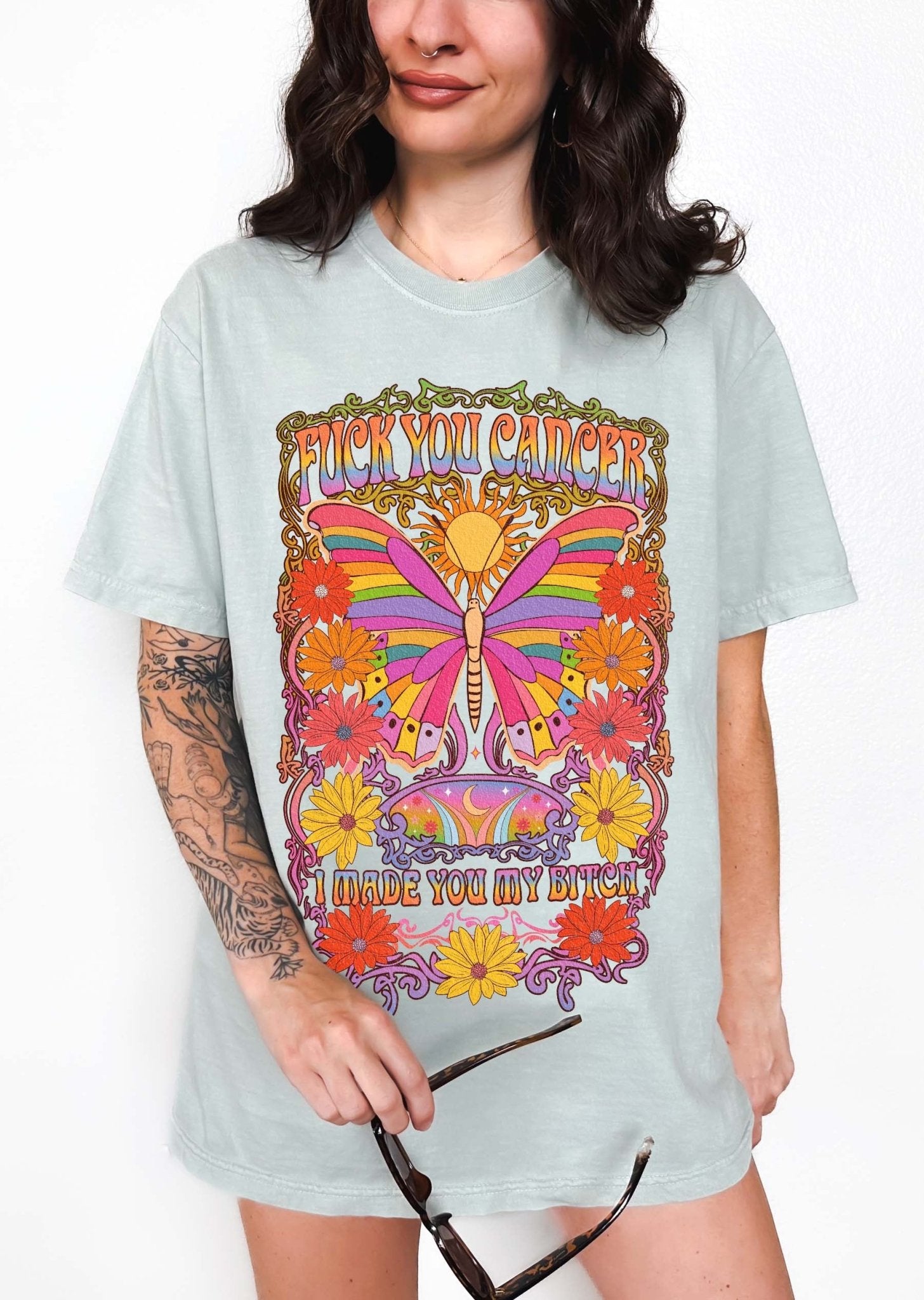 Fuck You Cancer I Made You My Bitch Tee - UntamedEgo LLC.