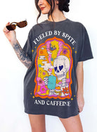 Fueled By Spite And Caffeine Graphic Tee - UntamedEgo LLC.