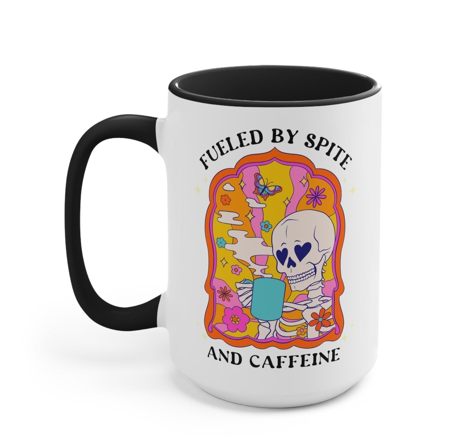 Fueled By Spite And Caffeine Mugs - UntamedEgo LLC.