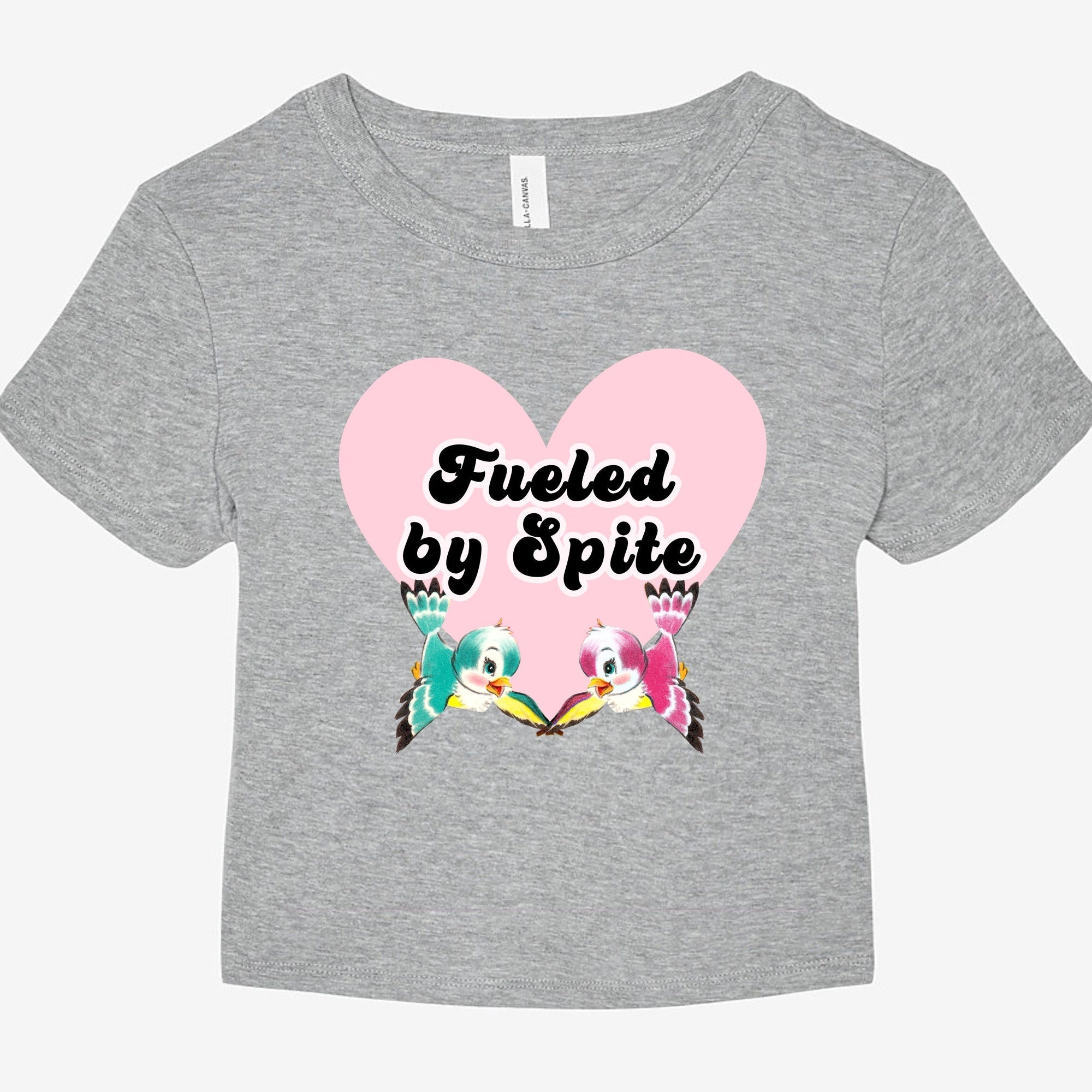 Fueled By Spite Graphic Baby Tee - UntamedEgo LLC.