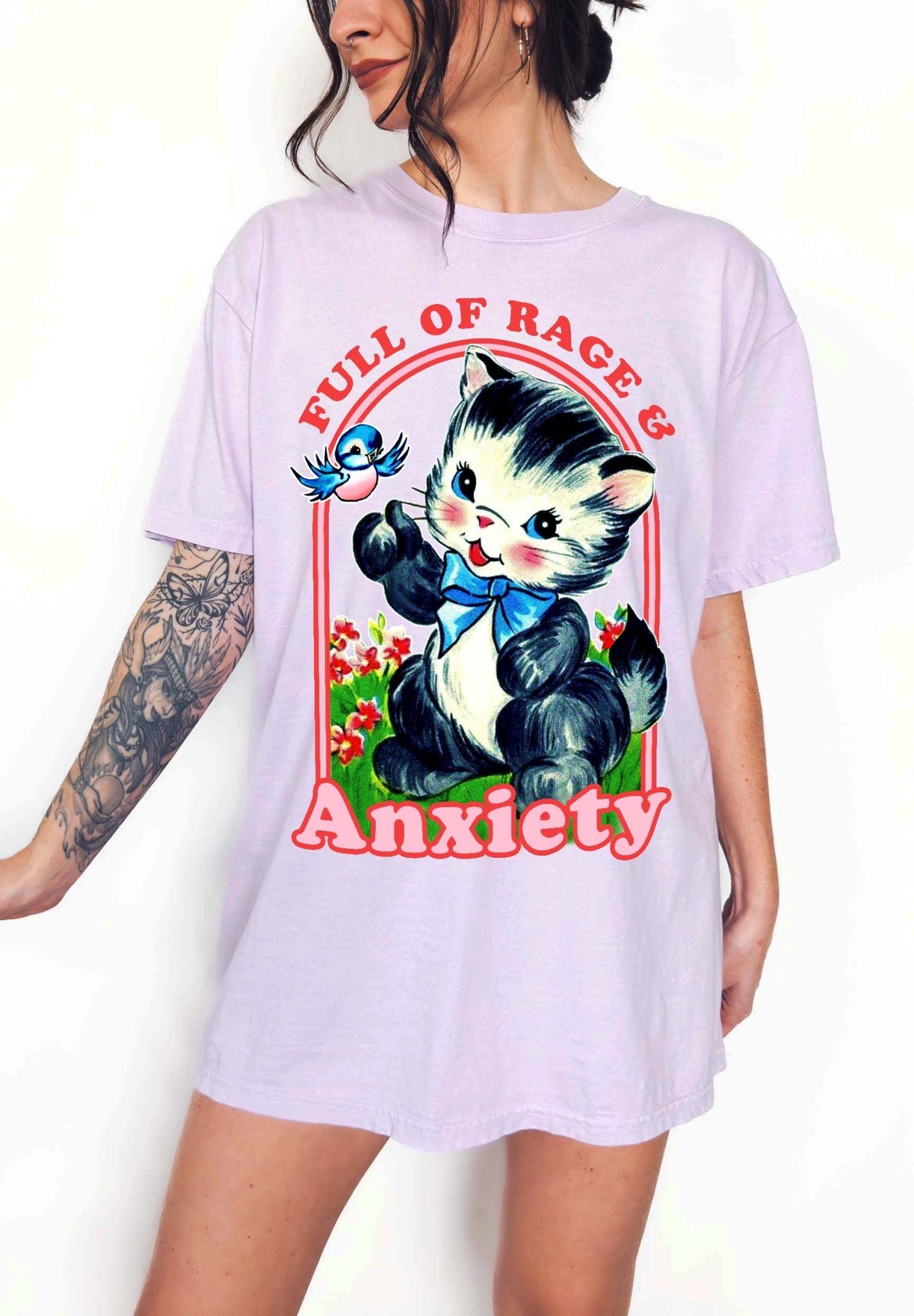 Full Of Rage And Anxiety Tee - UntamedEgo LLC.