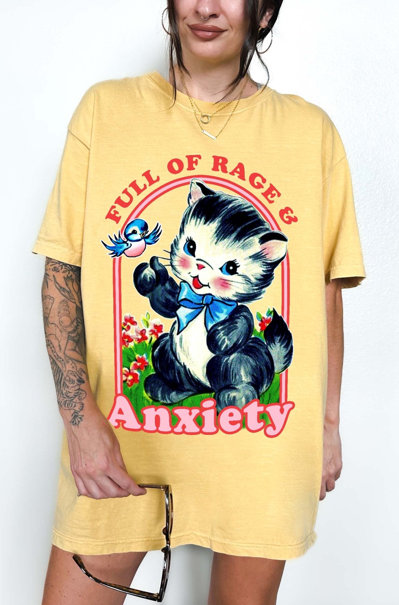 Full Of Rage And Anxiety Tee - UntamedEgo LLC.