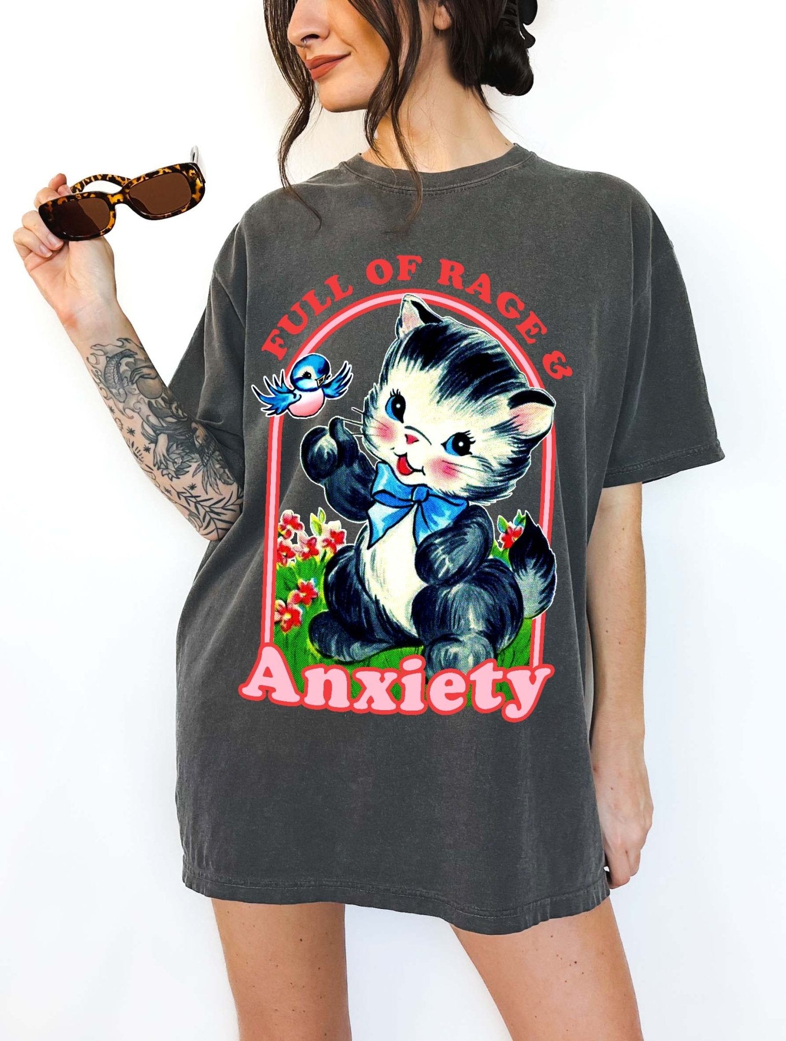Full Of Rage And Anxiety Tee - UntamedEgo LLC.
