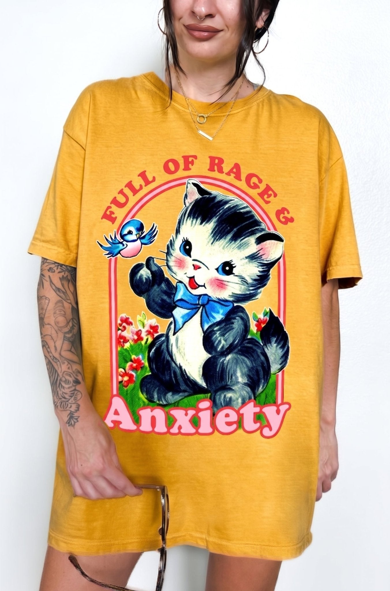 Full Of Rage & Anxiety Tee - UntamedEgo LLC.