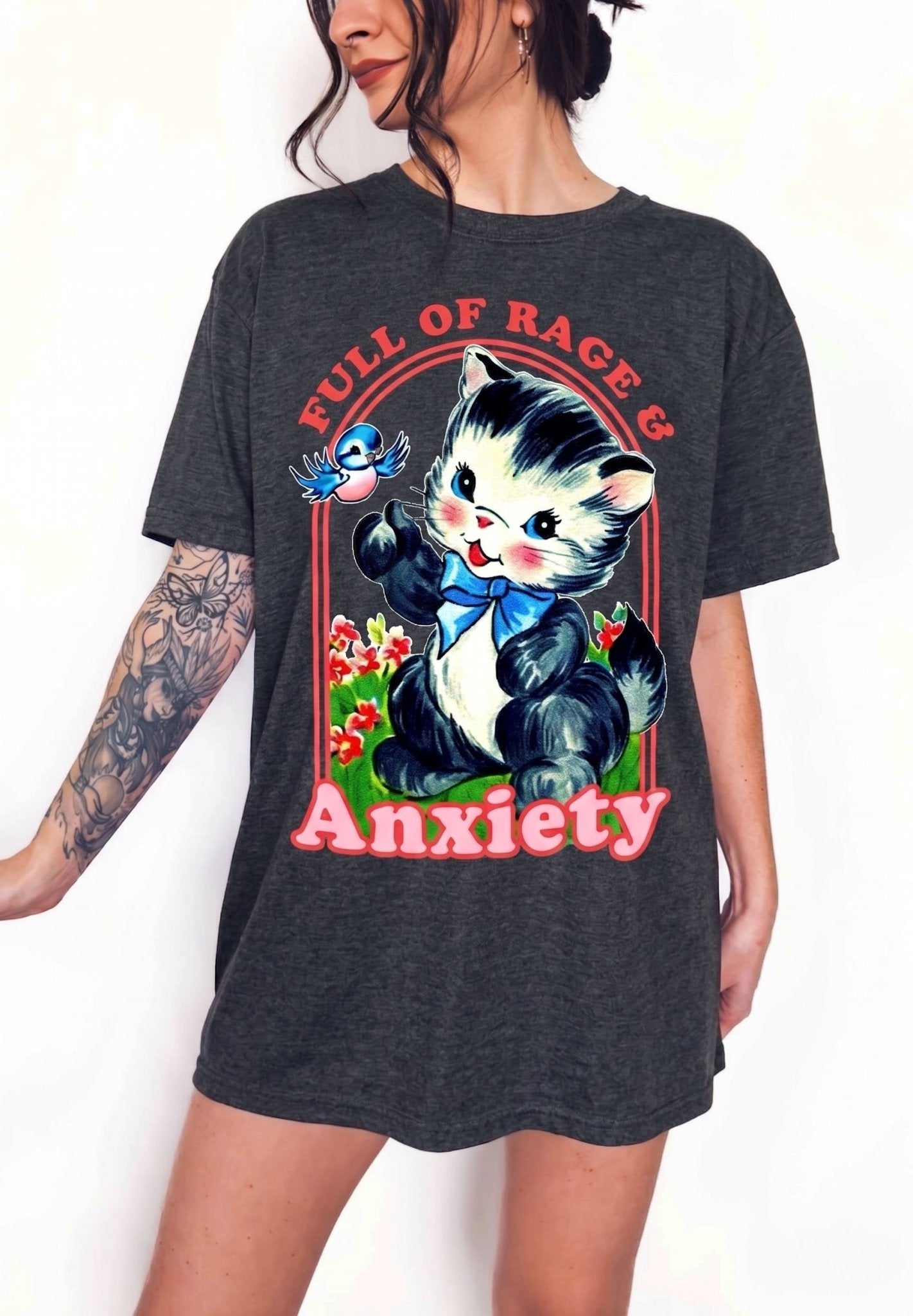 Full Of Rage & Anxiety Tee - UntamedEgo LLC.