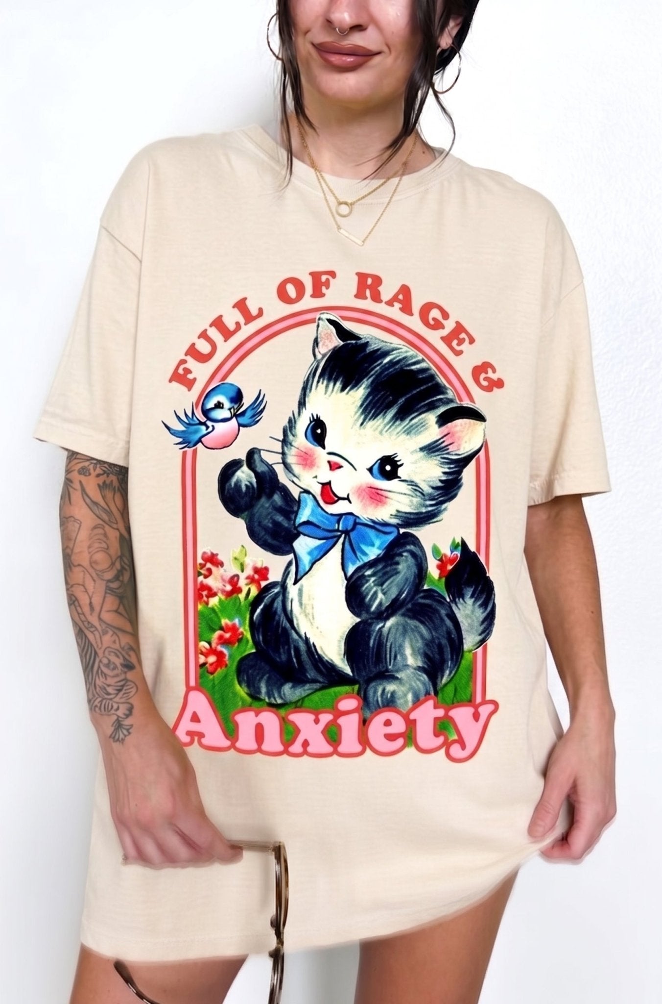 Full Of Rage & Anxiety Tee - UntamedEgo LLC.