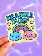 Funny Mental Health Sticker Pack – Holographic Waterproof Vinyl Decals – Discounted Bundle of Anxiety, Therapy & Trauma Humor - UntamedEgo LLC.