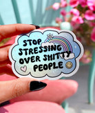 Funny Mental Health Sticker Pack – Holographic Waterproof Vinyl Decals – Discounted Bundle of Anxiety, Therapy & Trauma Humor - UntamedEgo LLC.