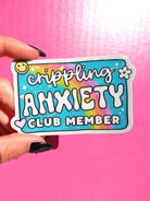 Funny Mental Health Sticker Pack – Holographic Waterproof Vinyl Decals – Discounted Bundle of Anxiety, Therapy & Trauma Humor - UntamedEgo LLC.