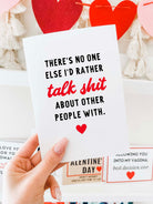 Funny Romantic Card | Talk Shit With You Love Card - UntamedEgo LLC.